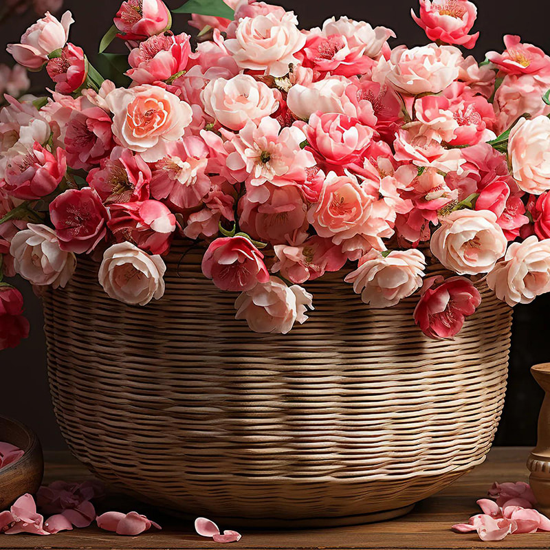 Blomsterboblerensemaskine